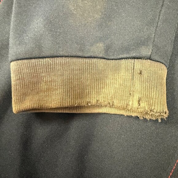 VTG Le Jean De Martha Francois Girbaud Jacket Sz Large Blue Full Zip 90s Y2K - Picture 9 of 13